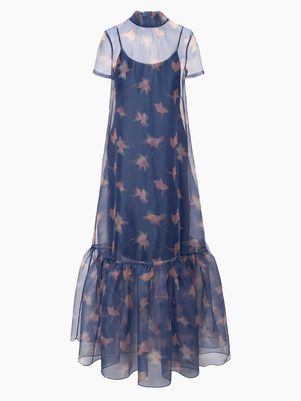 STAUD Calluna Dress | Botanical Navy - Picture 2 of 6